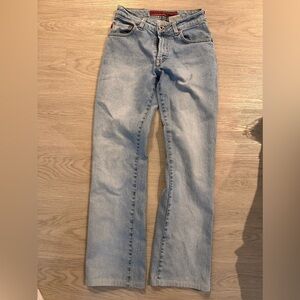 Parasuco Women’s Stretch Specialist Selvedge Jeans Size 25 Light Wash Slim